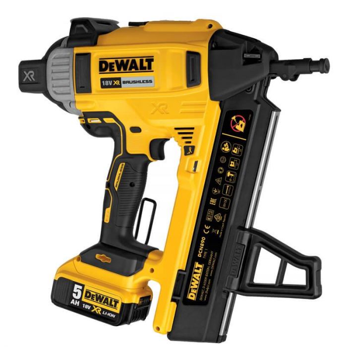 Пістолет гвоздезабивний акумуляторний безщітковий DeWALT DCN890P2