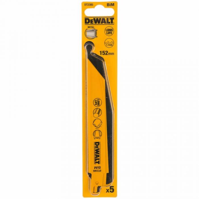 Полотно пиляльне біметалеве DeWALT DT2385