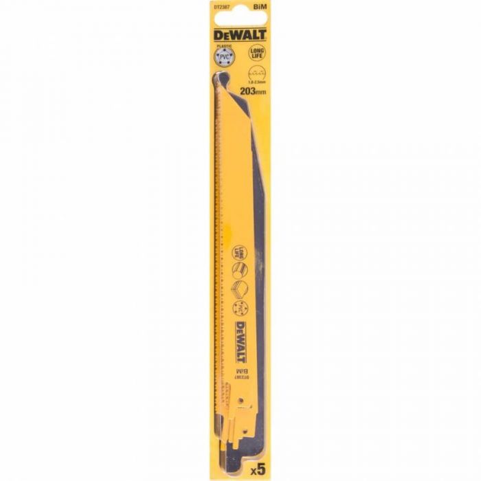 Полотно пиляльне біметалеве DeWALT DT2387