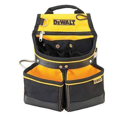 Поясна сумка з двома кишенями під кріплення та скобою для молотка DeWALT DWST1-75650