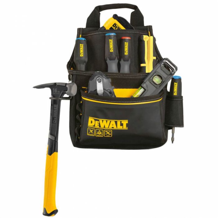 Професійна сумка для інструментів з ременем та скобою для молотка DeWALT DWST40101-1