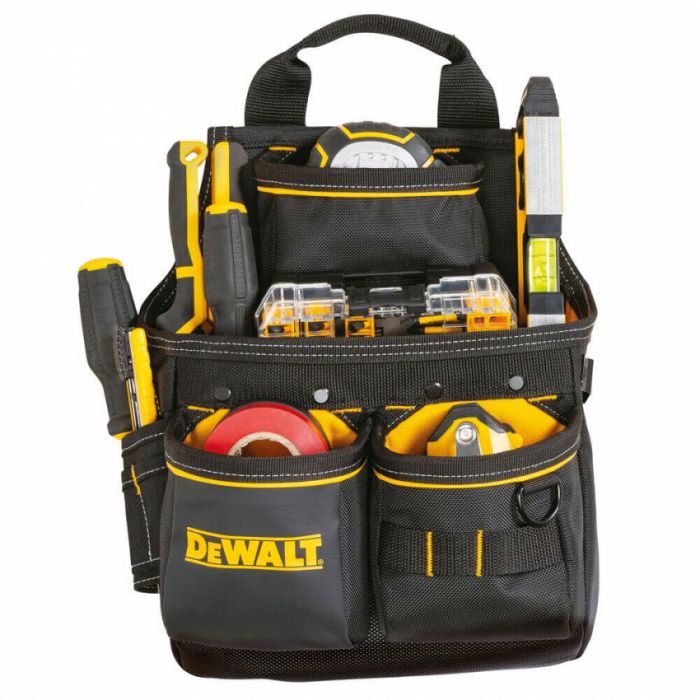 Професійна сумка для інструментів з ременем та скобою для молотка DeWALT DWST40201-1