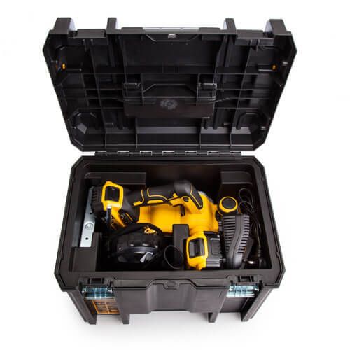 Рубанок акумуляторний безщітковий DeWALT DCP580P2