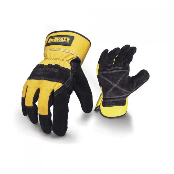Рукавички універсальні, з шкіряною долонью та пальцями DeWALT DPG41L