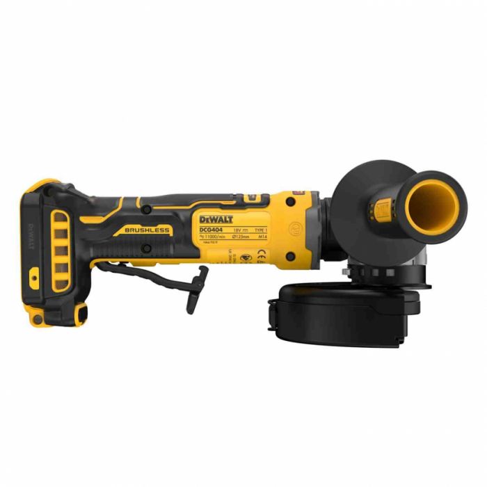 Шліфмашина кутова - болгарка акумуляторна безщіткова DeWALT DCG404NT