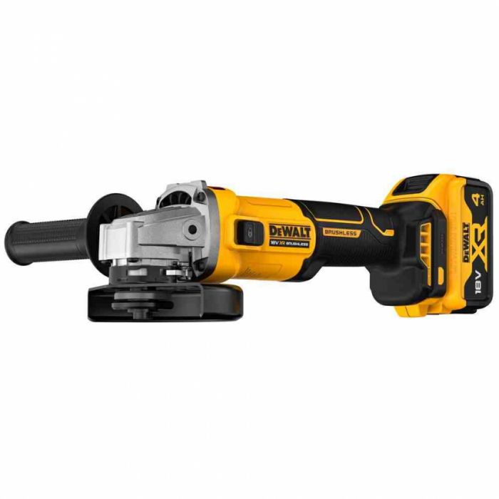 Шліфмашина кутова - болгарка акумуляторна безщіткова DeWALT DCG407M1T