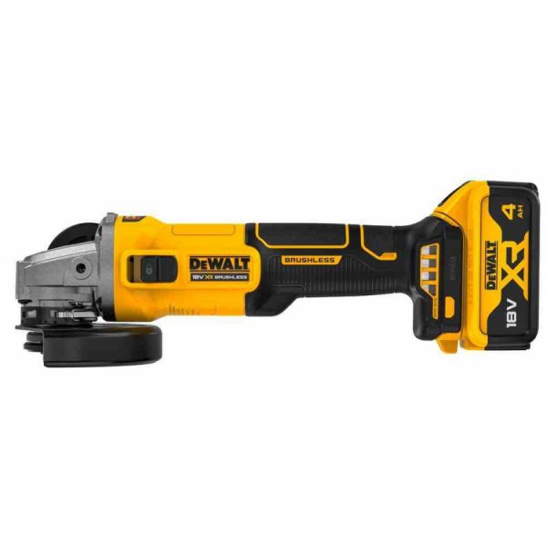 Шліфмашина кутова - болгарка акумуляторна безщіткова DeWALT DCG407M2T