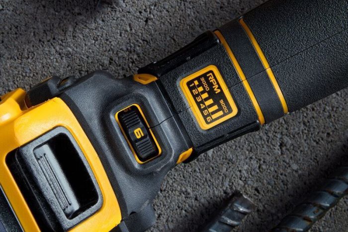 Шліфмашина кутова - болгарка акумуляторна безщіткова 125мм DeWALT DCG409VSN