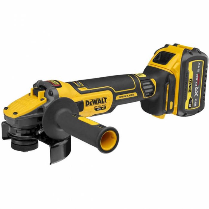 Шлифмашина угловая - болгарка аккумуляторная бесщёточная DeWALT DCG409VST1