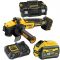 Шлифмашина угловая - болгарка аккумуляторная бесщёточная DeWALT DCG409VST1