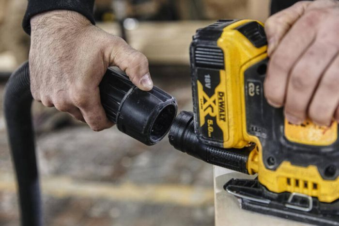 Шліфмашина вібраційна акумуляторна DeWALT DCW200N