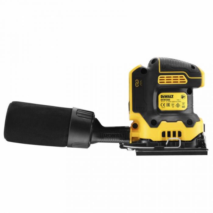 Шліфмашина вібраційна акумуляторна DeWALT DCW200NT