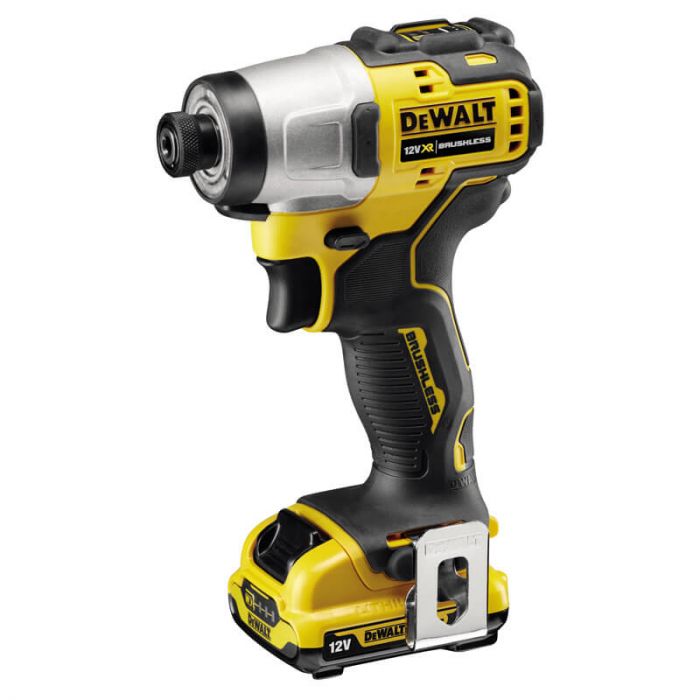 Шуруповерт акумуляторний ударний безщітковий 12V XR Li-Ion DeWALT DCF801D2