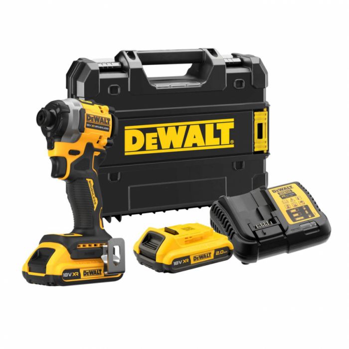 Шуруповерт акумуляторний ударний безщітковий DeWALT DCF850D2T