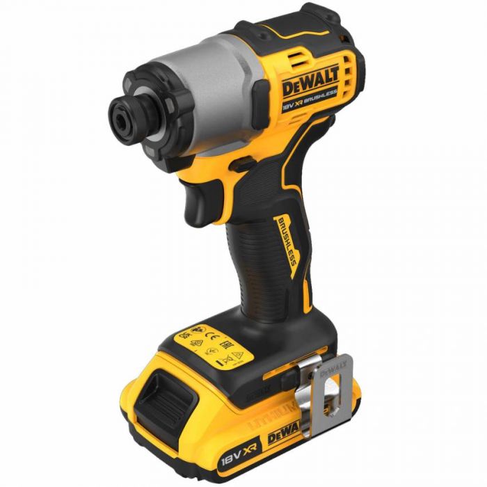 Шуруповерт ударний акумуляторний безщітковий DeWALT DCF840D2T