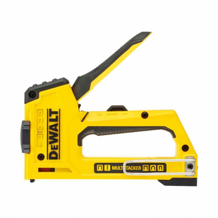 Степлер MULTI TACKER 5 в 1 скоби тип A, G, H 6-14мм, цвяхи J 12, 15 мм. DeWALT DWHT0-TR510