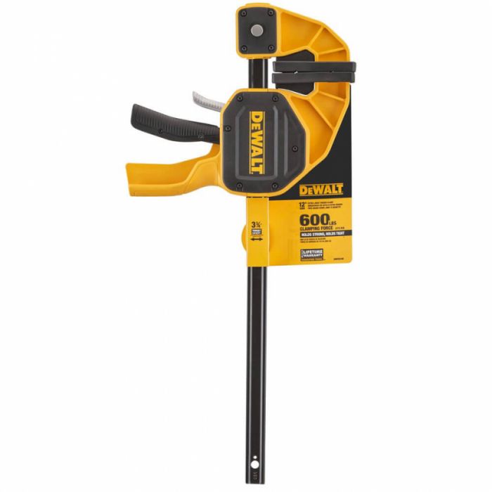 Струбцина XL триггерная з максимальним зусиллям стиснення 135 кг DeWALT DWHT0-83185