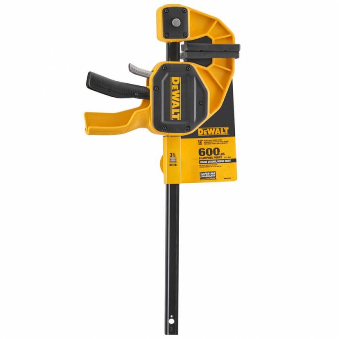 Струбцина XL триггерная з максимальним зусиллям стиснення 135 кг DeWALT DWHT0-83185