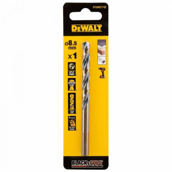 Свердло по металу EXTREME IMPACT Black & Gold DeWALT DT20527
