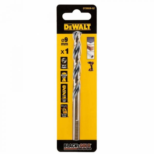Свердло по металу EXTREME IMPACT Black & Gold DeWALT DT20528