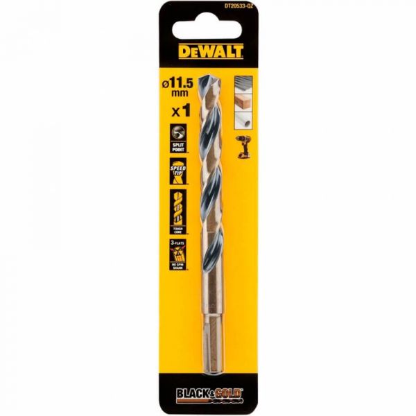 Свердло по металу EXTREME IMPACT Black & Gold DeWALT DT20533