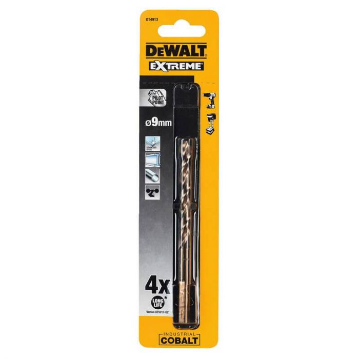 Свердло по металу 9 мм DeWALT DT4913