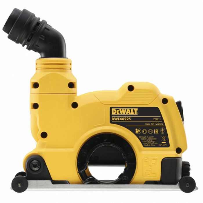 Захисний кожух для відводу пилу DeWALT, сумісний з УШМ 125 мм DWE46225