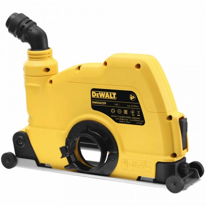Захисний кожух для відводу пилу DeWALT, сумісний з УШМ 230 мм DWE46229